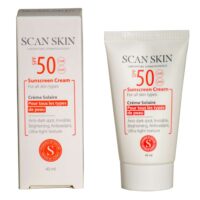 کرم ضد آفتاب رنگی اسکن اسکین برای پوست نرمال تا مختلط SPF 50