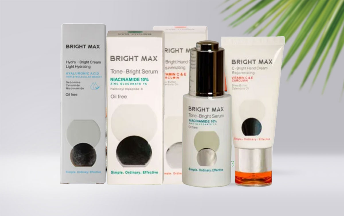 محصولات آرایشی برایت مکس Bright Max