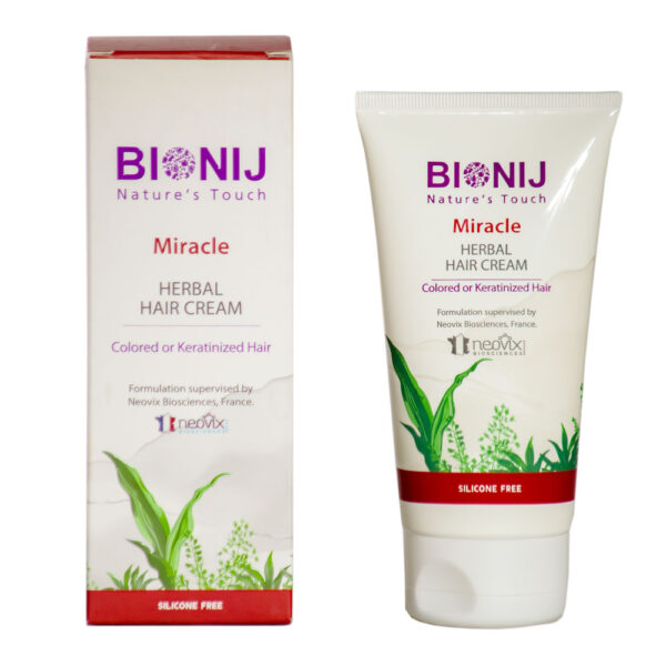 کرم موهای رنگ شده و کراتینه Miracle بیونیج 150 میل