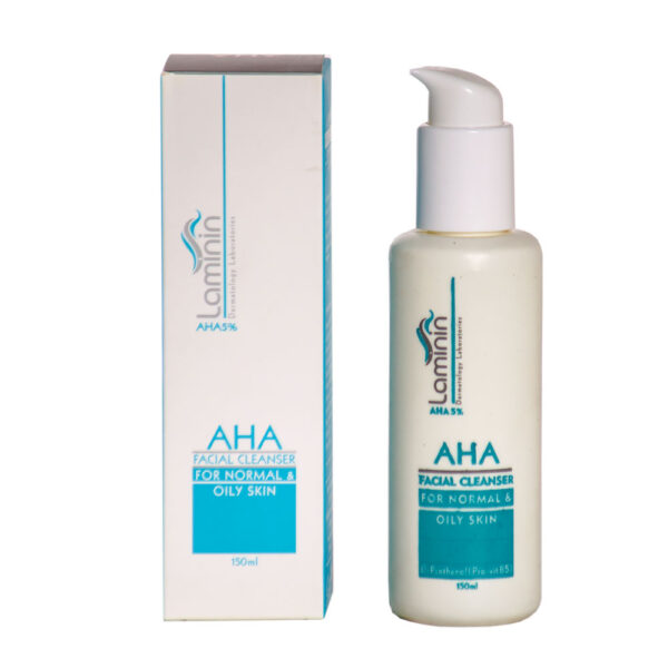 ژل شست و شو AHA 5% لامینین 150 میل