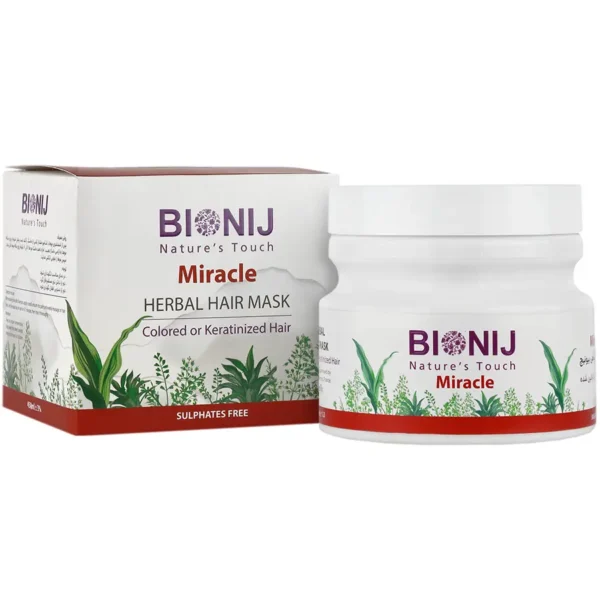 ماسک گیاهی داخل حمام موهای رنگ یا کراتین شده بیونیج