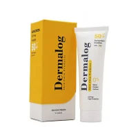 کرم ضد آفتاب پوست چرب درمالوگ بی رنگ 50 میل