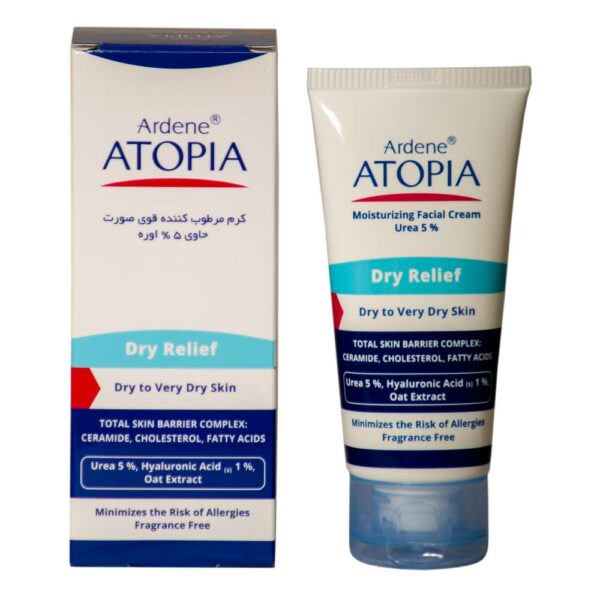 کرم مرطوب کننده قوی صورت آردن آتوپیا حاوی 5% اوره
