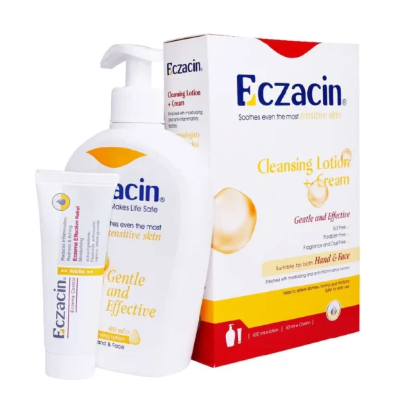 پک شوینده و کرم دست اگزاسین