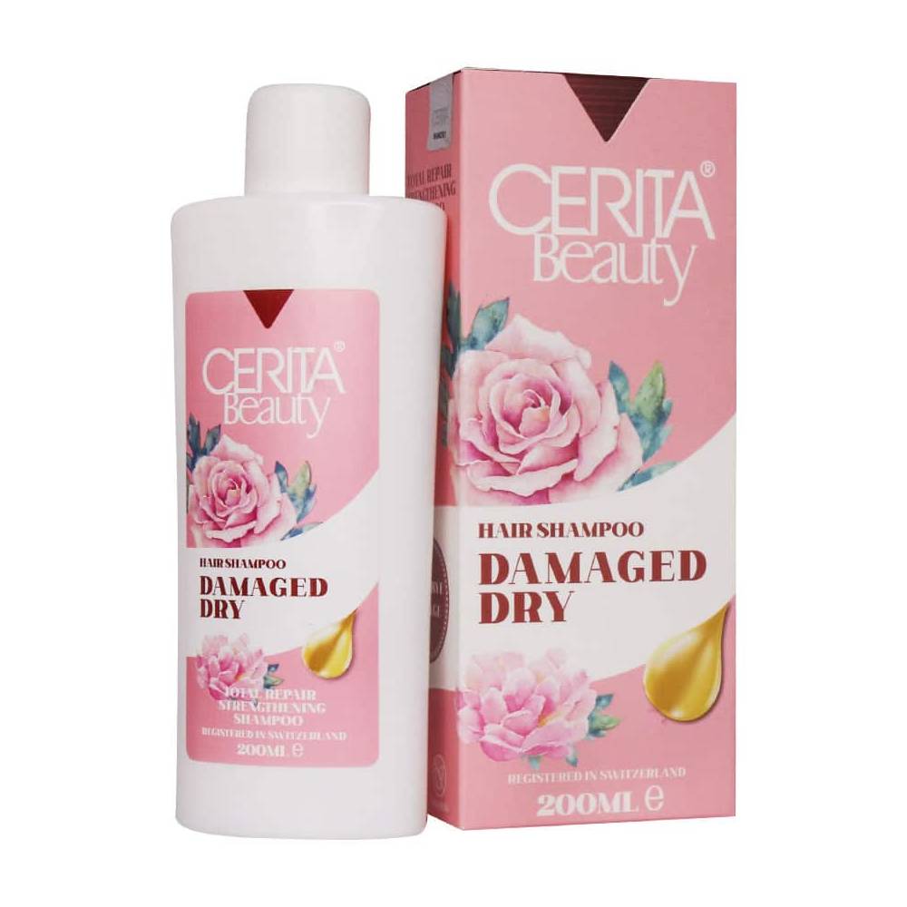 شامپو مناسب موهای خشک و آسیب دیده سریتا بیوتی 200 میلی لیتر