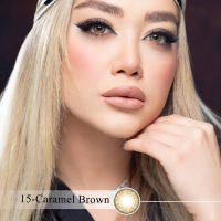 لنز چشم شماره 15 رنگ Caramel Brown