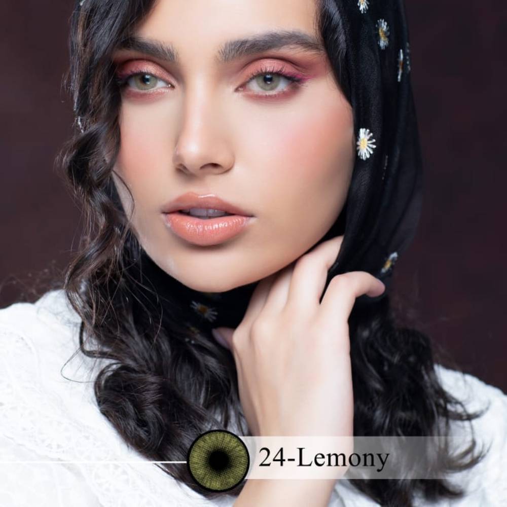لنز چشم شماره 24 رنگ Lemony