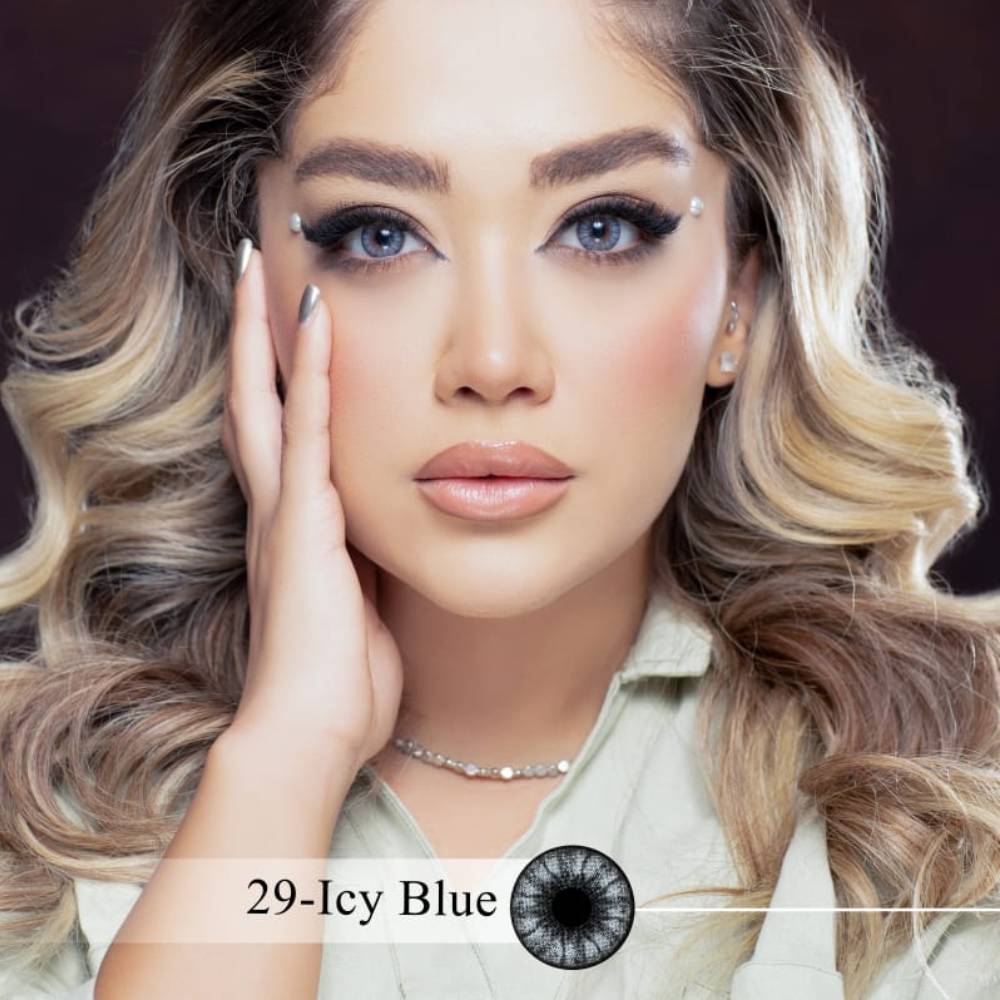 لنز چشم شماره 29 رنگ Icy Blue