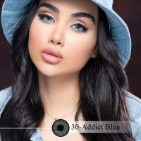 لنز چشم شماره 30 رنگ Addict Blue